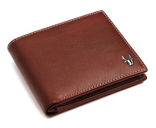 Basssy Leather Men's Wallet (Brown)