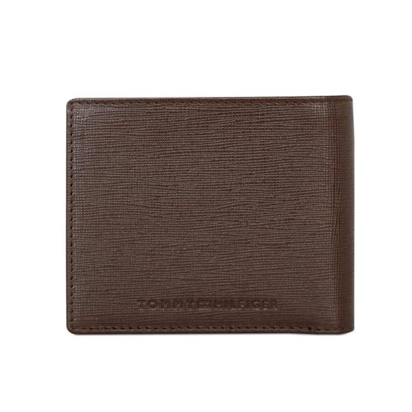 Basssy Leather Formal Men Two Fold Wallet (Brown)