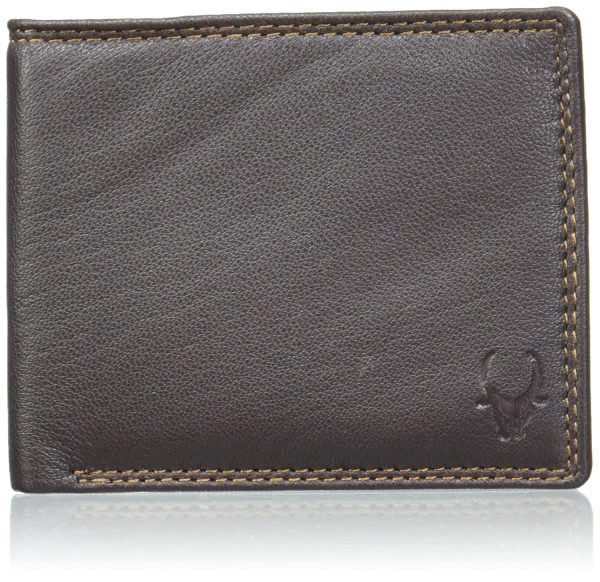 Basssy Rfid Protected Leather Wallet For Men, Brown