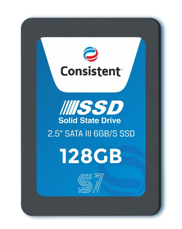 Consistent SSD 128GB 2.5 Inch SATA Internal SSD